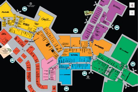 Center Map Featuring Prada at Sawgrass Mills® 